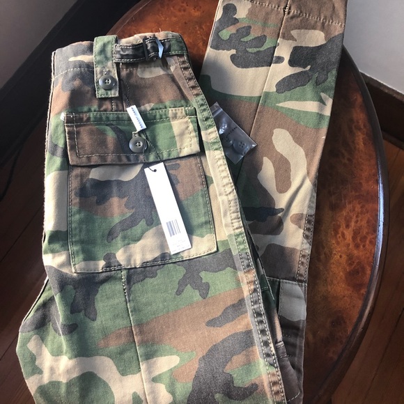 Marc Jacobs High Waist Camo Pants size 0 NWT - Picture 6 of 8